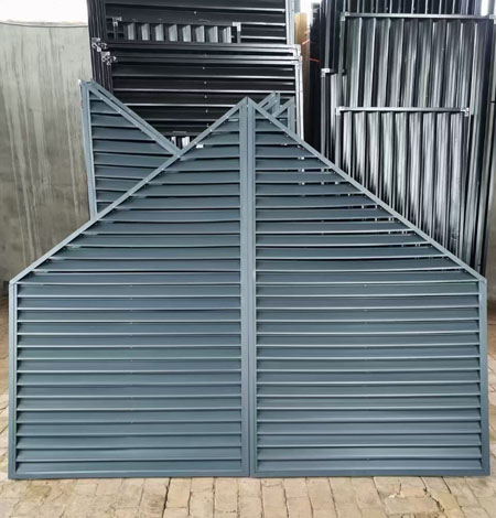 異形鋅鋼百葉窗